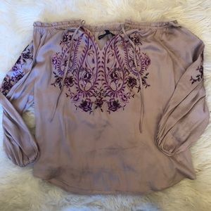 White House | Black Market Off the Shoulder Top